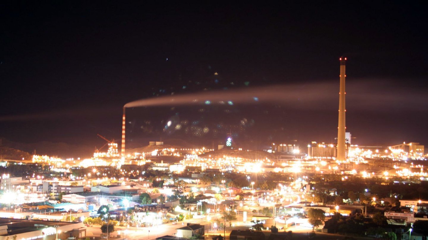 Mount Isa at night