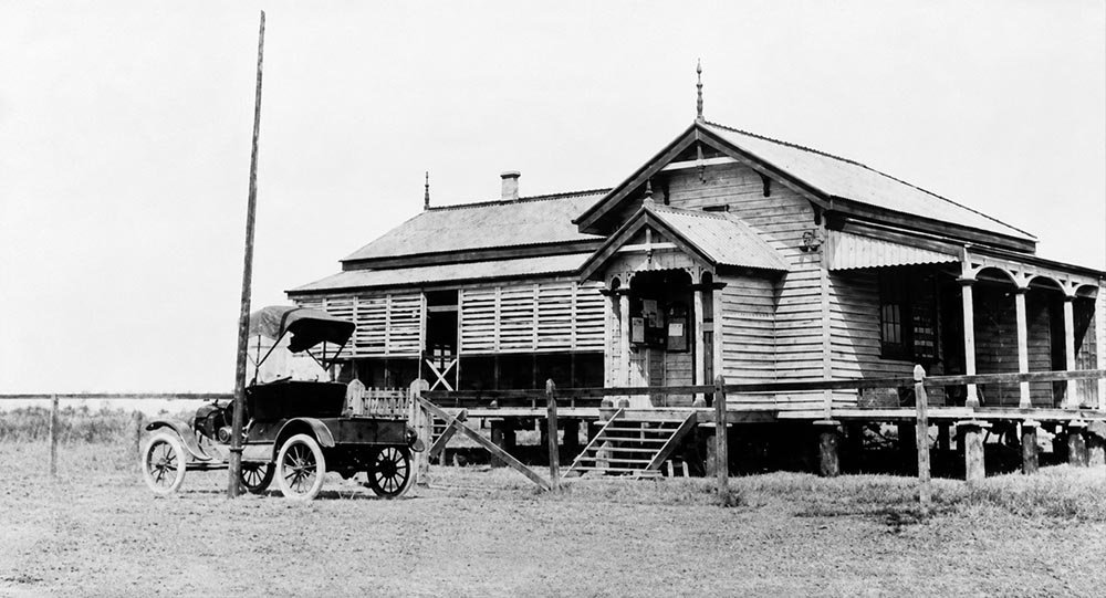 The post office at Burketown, 1920